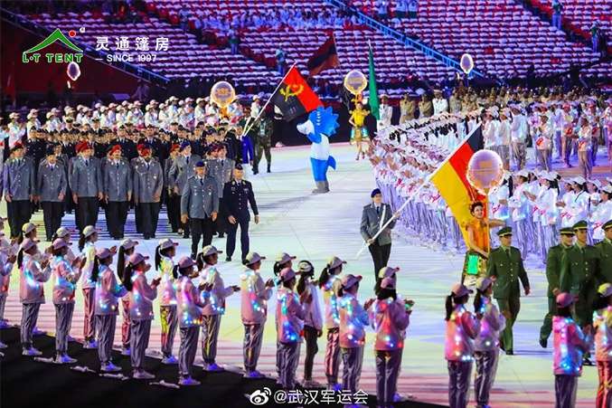 英国上市公司官网365赛事篷房为军运再添色彩