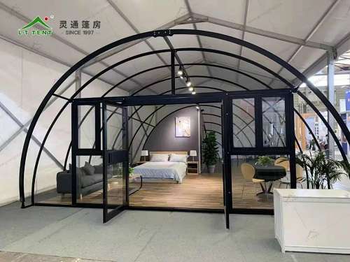 英国上市公司官网365民宿帐篷亮相上海国际篷房展